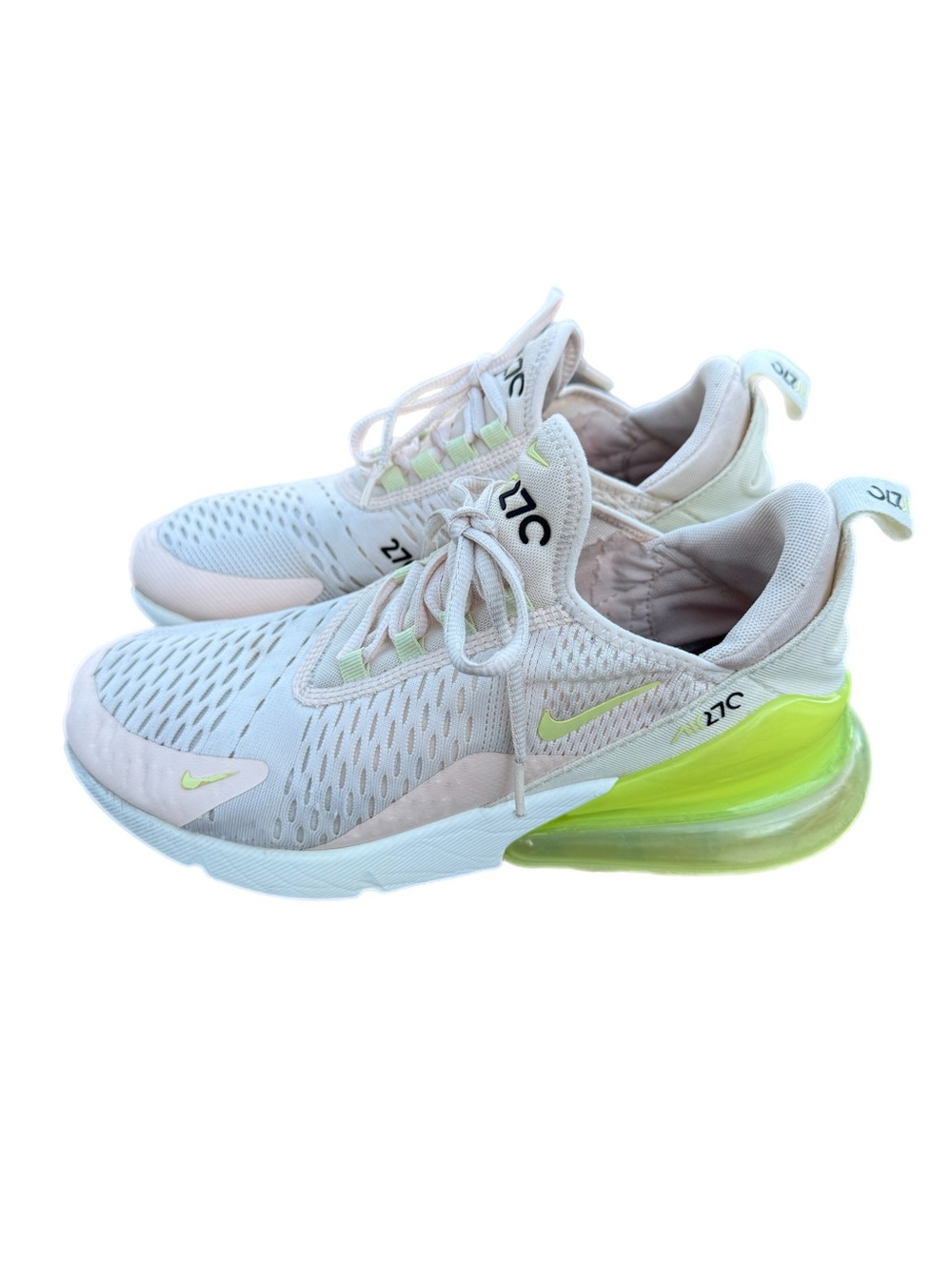 NIKE AIR MAX 270 GUAVA ICE LIFE LIME Running Gym Crossfit Shoes Women Size  8.5